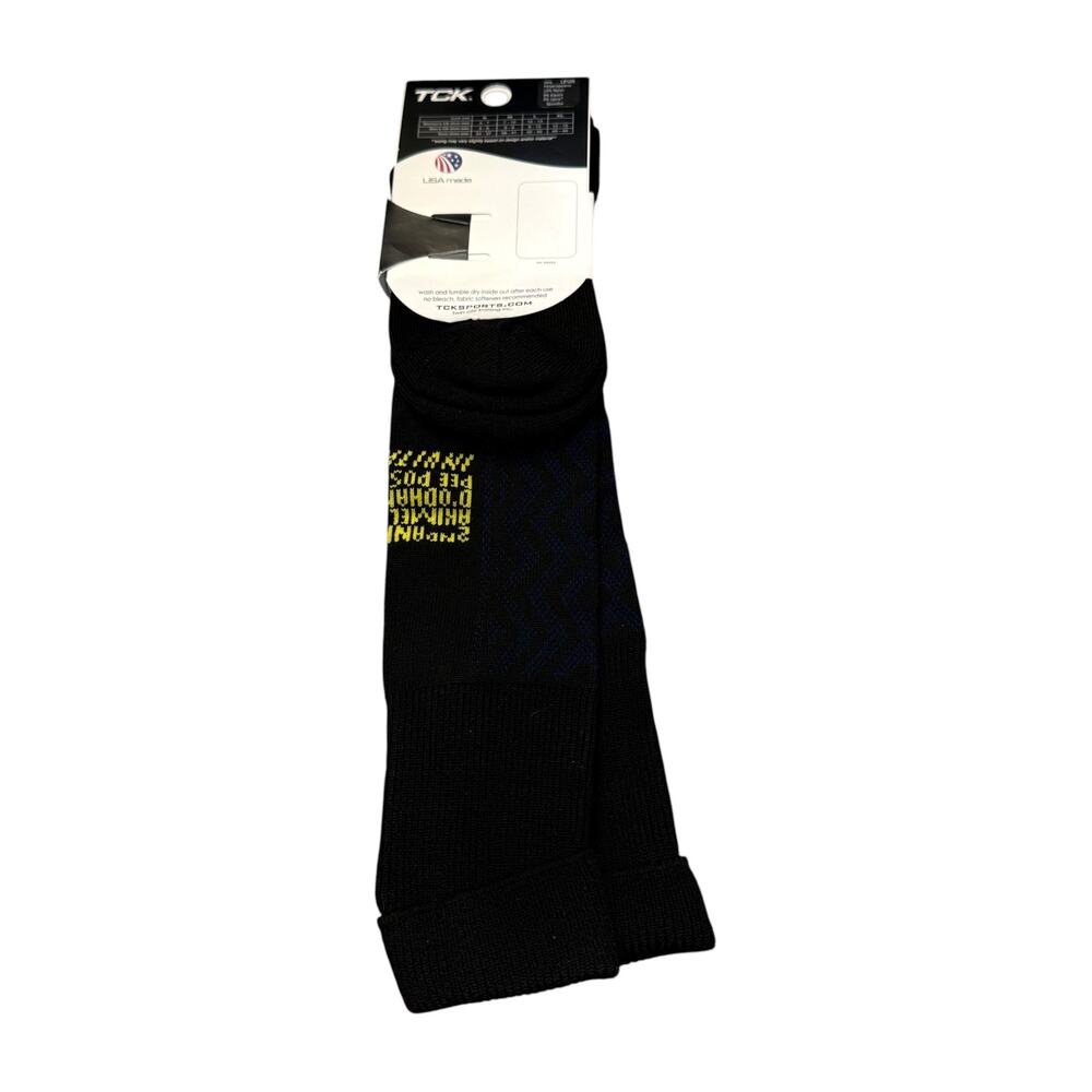 TCK Performance Over Calf Athletic Socks Medium NWT USA Made - Picture 4 of 7
